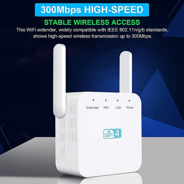 Wi-Fi Signal Amplifier With Dual Antenna