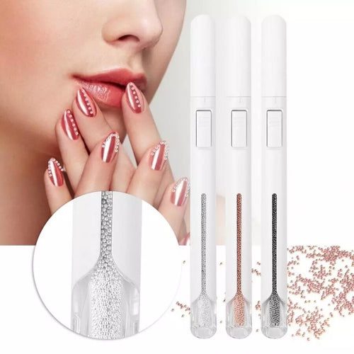Steel Beads Picking Dotting Manicure Pen