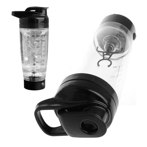 600ml Protein Shaker Plastic Water Bottle