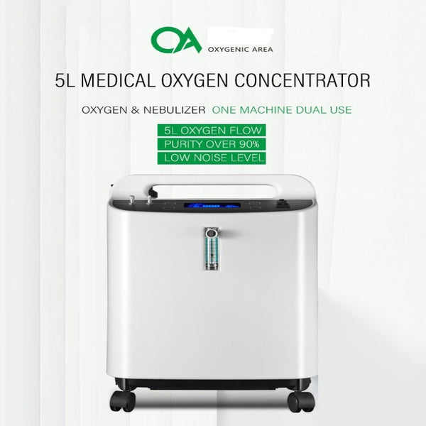 Oxygenic Area 5L/Min Portable Oxygen Concentrator