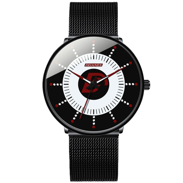 Men's Fashion Black Classic Watch