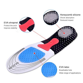 Unisex Soft Silicone Insoles Pads