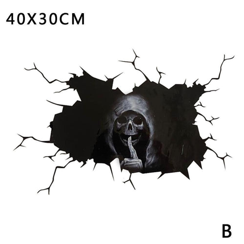 Horror Car Wall Sticker