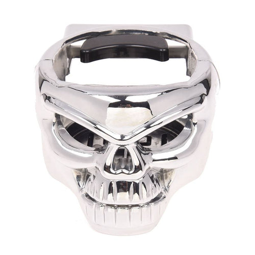 Skull Shaped Car Bottle Holder
