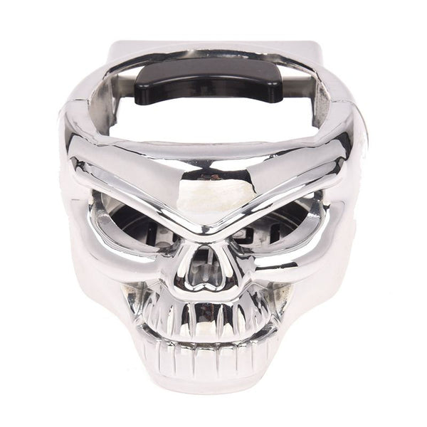 Skull Shaped Car Bottle Holder
