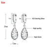Opal Stone Flower 925 Sterling Silver Ladies Stud Earrings