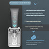 Wall Mounted Holder With Automatic Toothpaste Squeezer