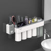 Wall Mounted Holder With Automatic Toothpaste Squeezer