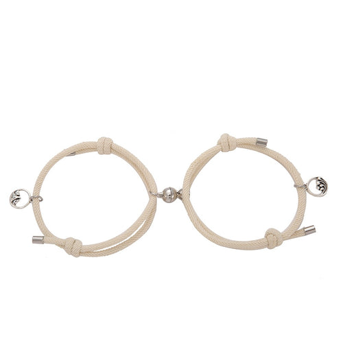 2Pcs Magnetic Couple Bracelet