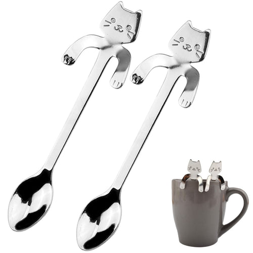 Mini Cat Long Handle Spoon