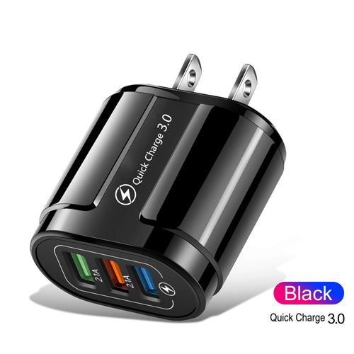 Multi USB Charging Adaptor with Fast Charging 3.0