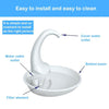 Automatic Swan Pet Cat Feeding Water Dispenser