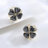 Four Clover Pendant Heart Necklace