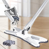 X-Type Floor Mop With Reusable Microfiber Pads