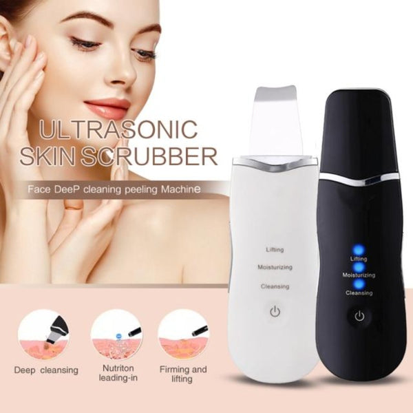 Ultrasonic Face Cleaning Machine Skin Scrubber