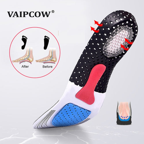 Unisex Soft Silicone Insoles Pads