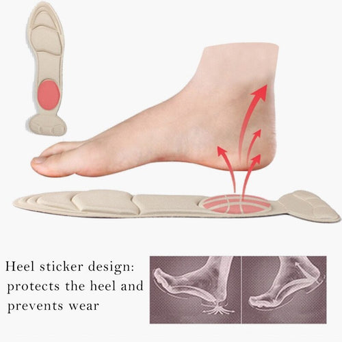 Women Breathable Anti-slip Insole Pad