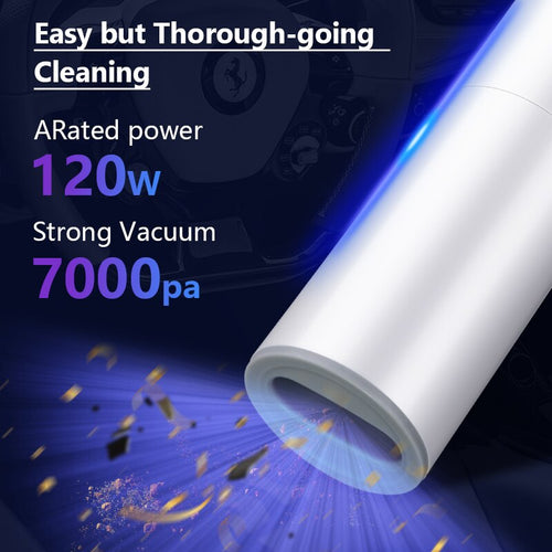Mini Portable Car Vacuum Cleaner