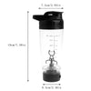 600ml Protein Shaker Plastic Water Bottle