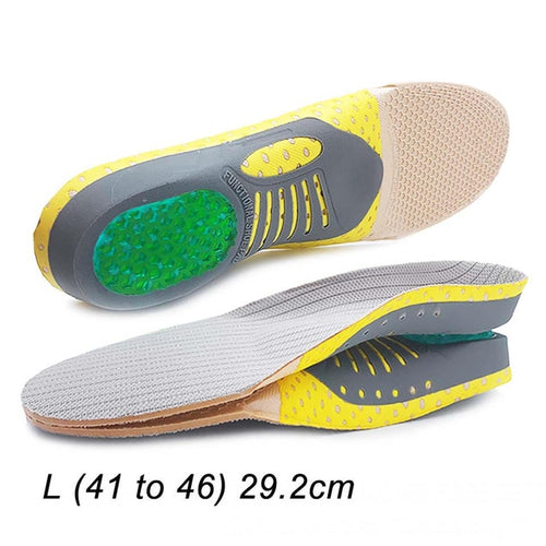 Orthopedic Insoles Orthotics Flat Foot Health Sole Pad
