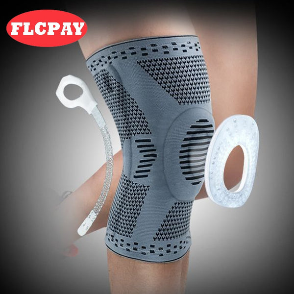 Protective silicone knee pad