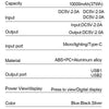 WK 3 Input 2USB Mini Power Bank 10000mAh