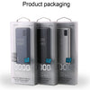 WK 3 Input 2USB Mini Power Bank 10000mAh