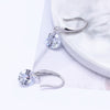 Hot Selling Lady Elegant Fashion Noble Zircon Crystal Dangle Drop Earrings