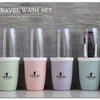 ONEUP Travel Wash Cup Wheat Straw Toothpaste Toothbrush Storage Box