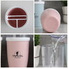 ONEUP Travel Wash Cup Wheat Straw Toothpaste Toothbrush Storage Box