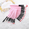 FLD 20 Pieces Makeup Brushes Set Eye Shadow Foundation Powder Eyeliner Tool Kit