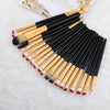 FLD 20 Pieces Makeup Brushes Set Eye Shadow Foundation Powder Eyeliner Tool Kit