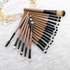 FLD 20 Pieces Makeup Brushes Set Eye Shadow Foundation Powder Eyeliner Tool Kit