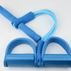 Fitness 4 Tube Resistance Bands Latex Pedal Exerciser
