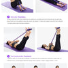Fitness 4 Tube Resistance Bands Latex Pedal Exerciser