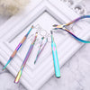 BORN PRETTY Nail Clipper Cutter Stainless Steel Rainbow Tweezer
