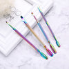 BORN PRETTY Nail Clipper Cutter Stainless Steel Rainbow Tweezer