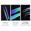 BORN PRETTY Nail Clipper Cutter Stainless Steel Rainbow Tweezer