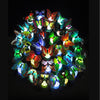 Color light Butterfly Wall Stickers easy installation night light