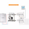 Gas Boiler Heating Temperature Controller Programmable Thermostat Wall Mounted