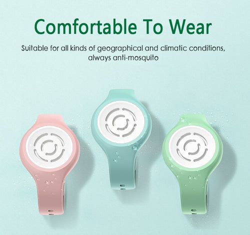 Summer Plant Essential Oil Mosquito Repellent Wristband