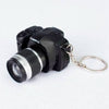 Cute Keychain Toys Camera LED Luminous Toys for Children Kids Pendant Bag Accessories Gift