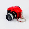 Cute Keychain Toys Camera LED Luminous Toys for Children Kids Pendant Bag Accessories Gift