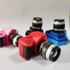 Cute Keychain Toys Camera LED Luminous Toys for Children Kids Pendant Bag Accessories Gift