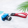 Cute Keychain Toys Camera LED Luminous Toys for Children Kids Pendant Bag Accessories Gift