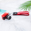 Cute Keychain Toys Camera LED Luminous Toys for Children Kids Pendant Bag Accessories Gift