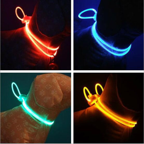 Led Dog Collar Light Chain Luminous Light