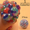 Colorful Grape Ball Antistress Toys Squishy Squish Toy