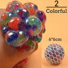 Colorful Grape Ball Antistress Toys Squishy Squish Toy