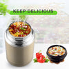 ONEUP Large Capacity 800ML/1000ML Double Stainless Thermos Lunch Box